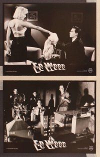 2j215 ED WOOD 10 French LCs '95 Tim Burton, Johnny Depp as the worst director ever, mostly true!