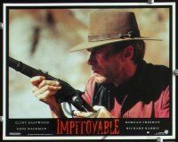 2j269 UNFORGIVEN 8 French LCs '92 gunslinger Clint Eastwood, Gene Hackman!