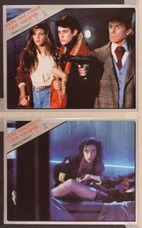 2j880 FRIGHT NIGHT 2 12 German LCs '89 Roddy McDowall, William Ragsdale & sexy vampires!