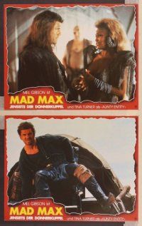 2j900 MAD MAX BEYOND THUNDERDOME 13 German LCs '85 Bruce Spence, Mel Gibson & Tina Turner!