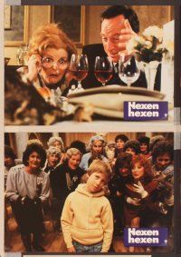 2j944 WITCHES 12 German LCs '90 Nicolas Roeg directed, Jim Henson, Anjelica Huston!