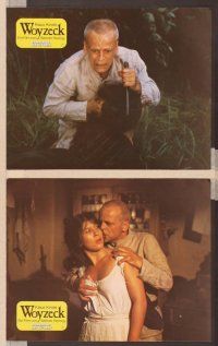 2j945 WOYZECK 12 German LCs '79 Werner Herzog directed, Eva Mattes, crazed Klaus Kinski!
