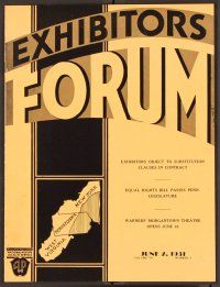 2k035 EXHIBITORS FORUM exhibitor magazine June 2, 1931 Columbia has the best writers!