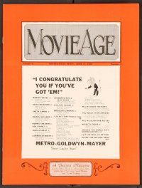2k029 MOVIE AGE exhibitor magazine June 17, 1930 fighting the competition of miniature golf!