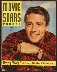2k095 MOVIE STARS PARADE magazine June 1947 portrait of Peter Lawford by Clarence Sinclair Bull!