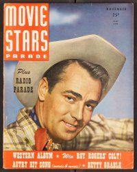 2k100 MOVIE STARS PARADE magazine November 1947 Alan Ladd from Whispering Smith by Mal Bulloch!