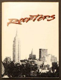 2k249 ROOFTOPS presskit '89 Jason Gedrick, Troy Beyer, directed by Robert Wise!