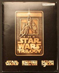 2k256 STAR WARS TRILOGY presskit '97 George Lucas, Empire Strikes Back, Return of the Jedi!