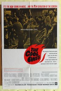 2m206 COOL ONES 1sh '67 Roddy McDowall, the go-go girls, counter-culture!