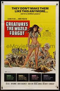 2m223 CREATURES THE WORLD FORGOT 1sh '71 they don't make babes like Julie Ege anymore!