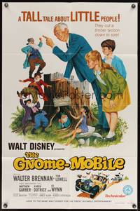 2m385 GNOME-MOBILE 1sh R76 Walt Disney fantasy, Walter Brennan, Tom Lowell, Matthew Garber