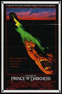 2m657 PRINCE OF DARKNESS 1sh '87 John Carpenter, it is evil and it is real, cool horror image!