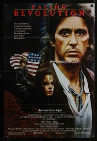 2m680 REVOLUTION 1sh '85 Al Pacino, Nastassja Kinski, set in 1776, directed by Hugh Hudson!