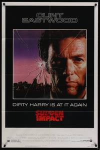 2m817 SUDDEN IMPACT 1sh '83 Clint Eastwood is at it again as Dirty Harry, great image!