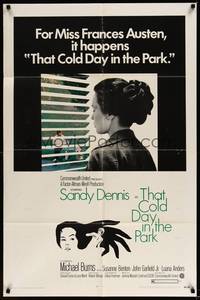2m881 THAT COLD DAY IN THE PARK 1sh '69 Sandy Dennis, early bizarre overlooked Robert Altman!