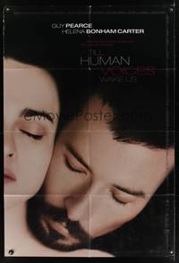 2m895 TILL HUMAN VOICES WAKE US 1sh '02 c/u of Guy Pearce & Helena Bonham Carter!