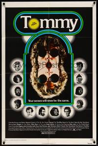 2m902 TOMMY 1sh '75 The Who, Roger Daltrey, rock & roll, cool mirror image!