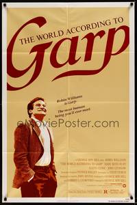 2m984 WORLD ACCORDING TO GARP 1sh '82 Robin Williams is the most human being you'll ever meet!