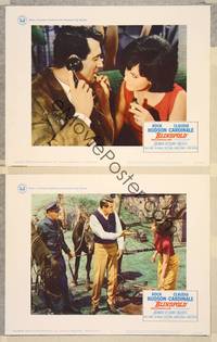 2p876 BLINDFOLD 2 LCs '66 Rock Hudson, Claudia Cardinale, greatest security trap ever devised!
