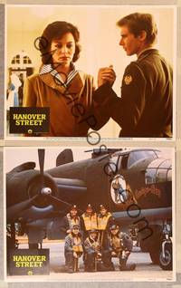 2p898 HANOVER STREET 2 LCs '79 Harrison Ford & Lesley-Anne Down in World War II!
