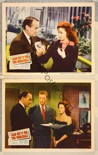 2p903 I CAN GET IT FOR YOU WHOLESALE 2 LCs '51 sexy Susan Hayward & George Sanders!