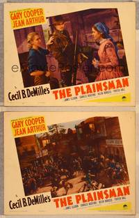 2p957 PLAINSMAN 2 LCs '36 Jean Arthur, James Ellison, Cecil B. DeMille western!