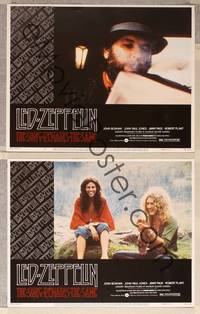 2p972 SONG REMAINS THE SAME 2 LCs '76 Led Zeppelin documentary, Robert Plant!