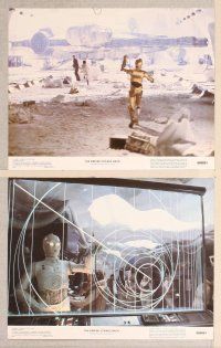 2p193 EMPIRE STRIKES BACK 8 color 11x14 stills '80 George Lucas sci-fi classic, Mark Hamill!