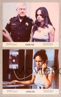 2p398 NORMA RAE 8 color 11x14 stills '79 Sally Field, a woman with the courage to risk everything!