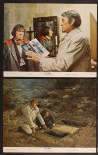 2p403 OMEN 8 color 11x14 stills '76 Gregory Peck, Lee Remick, Satanic horror!