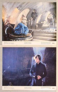 2p440 RETURN OF THE JEDI 8 color 11x14 stills '83 George Lucas classic, Mark Hamill, Harrison Ford!