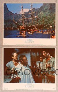 2p105 BOUNTY 8 LCs '84 Mel Gibson, Anthony Hopkins, Laurence Olivier, Mutiny on the Bounty!