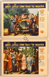 2p783 COMIN' ROUND THE MOUNTAIN 3 LCs '51 wacky Bud Abbott & Lou Costello, Dorothy Shay!