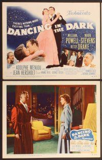 2p150 DANCING IN THE DARK 8 LCs '49 William Powell, Betsy Drake, Mark Stevens!