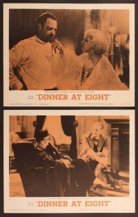 2p169 DINNER AT 8 8 LCs R62 Jean Harlow, John Barrymore, Lionel Barrymore, Wallace Beery!
