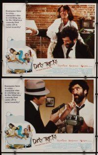2p170 DIRTY TRICKS 8 LCs '81 wacky images of Elliott Gould, Kate Jackson!