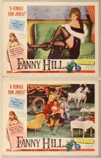 2p198 FANNY HILL 8 LCs '65 Russ Meyer, sexy Leticia Roman is the female Tom Jones!