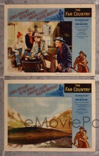 2p721 FAR COUNTRY 4 LCs R62 cowboy James Stewart, directed by Anthony Mann!
