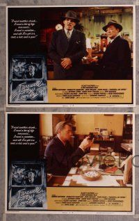 2p722 FAREWELL MY LOVELY 4 LCs '75 Robert Mitchum as Philip Marlowe, Charlotte Rampling!