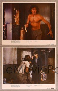 2p216 FLY 8 LCs '86 David Cronenberg, scientist Jeff Goldblum, Geena Davis!