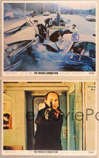 2p726 FRENCH CONNECTION 4 LCs '71 Gene Hackman, directed by William Friedkin!