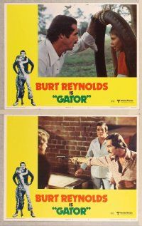 2p228 GATOR 8 LCs '76 Burt Reynolds & Lauren Hutton, White Lightning sequel!