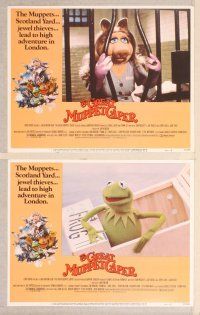 2p241 GREAT MUPPET CAPER 8 LCs '81 Jim Henson, Kermit the frog, Miss Piggy!