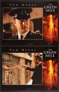 2p242 GREEN MILE 8 int'l LCs '99 Tom Hanks, Michael Clarke Duncan, Stephen King prison fantasy!