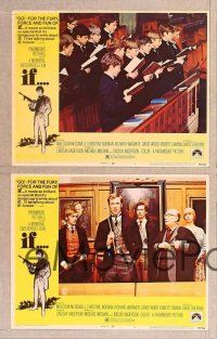 2p281 IF 8 LCs '69 introducing Malcolm McDowell, Christine Noonan, Lindsay Anderson!