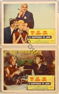 2p815 IT HAPPENED TO JANE 3 LCs '59 pretty Doris Day, Jack Lemmon, Ernie Kovacs!