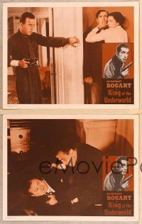 2p736 KING OF THE UNDERWORLD 4 LCs R56 cool images of Humphrey Bogart, Kay Francis!