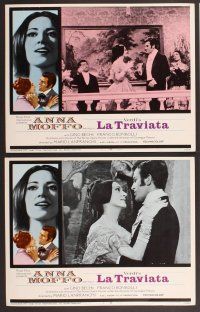 2p320 LA TRAVIATA 8 int'l LCs '67 Anna Moffo, Gino Becchi, Verdi opera!