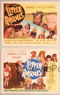 2p742 MAMA'S LITTLE PIRATE 4 LCs R51 the Little Rascals, great images of kids!
