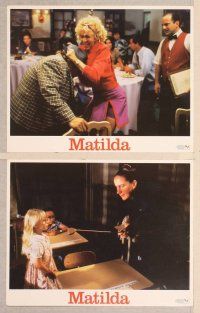 2p604 MATILDA 7 LCs '96 Danny Devito, Mara Wilson, Rhea Perlman!